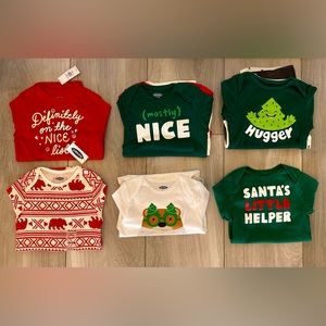 Old Navy Christmas Bundle of 11 Pieces (Most are NEW) - Size 18-24mo